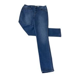 Seven7 Jeans‎ Women 6 Blue Medium Wash High Rise Ankle Skinny Denim Preppy